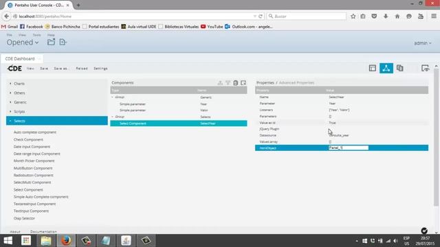 CDE con Dial Component Pentaho BI Server смотреть онлайн
