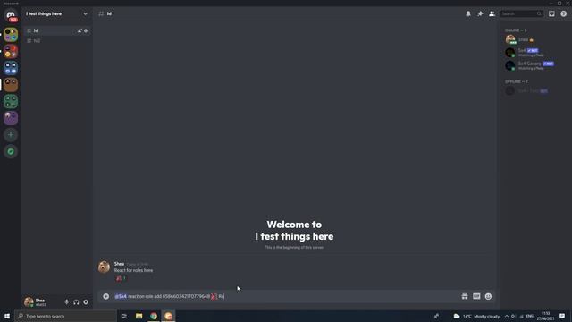 Reaction Role setup for Sx4 on discord смотреть онлайн