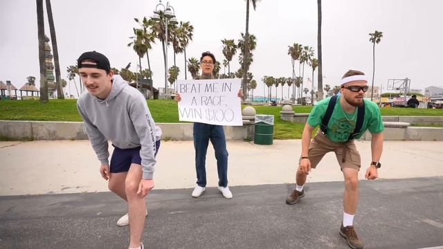 Nerds Challenge Bodybuilders at Muscle Beach Ft. Chris Heria смотреть онлайн