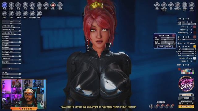 League of Maidens Character Creator is WILD! смотреть онлайн