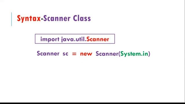 How to Get Input In Java Using Scanner Class смотреть онлайн