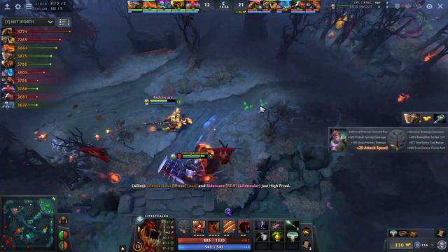 OG.ANA LIFESTEALER WITH 32 KILLS - DOTA 2 7.27 GAMEPLAY смотреть онлайн