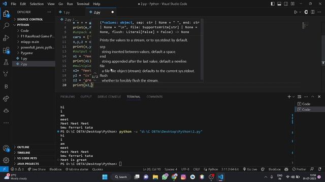 Python Variable Guide: Understanding Names, Assigning Values, and Global Scope смотреть онлайн