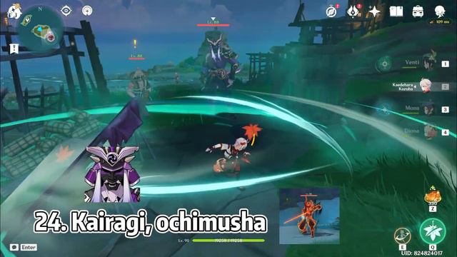 Which enemy can be lifted/pulled by Kazuha? (1.0~2.5) смотреть онлайн
