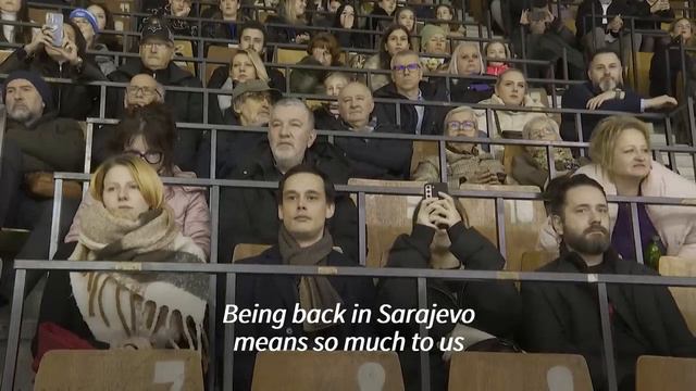 Legendary British skaters dance together, 40 years after Olympic gold medal | AFP смотреть онлайн