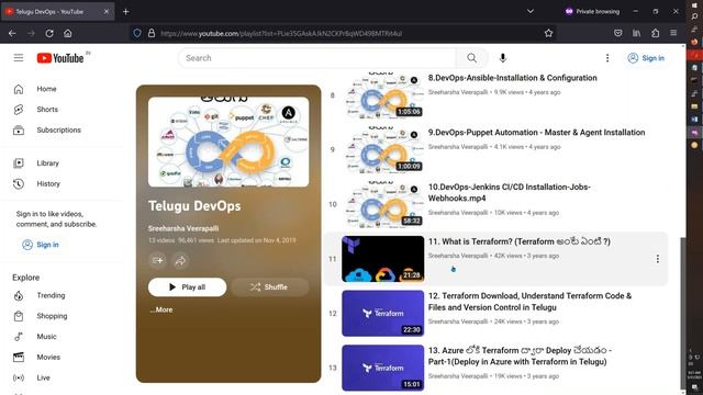 (తెలుగులో)New DevSecOps Daily Training JUNE 7th 7AM to 8:30AM-TERRAFORM-DOCKER-JENKINS-AZURE-DEVOPS смотреть онлайн