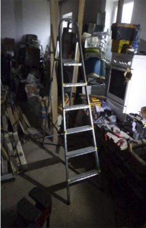 Ремонт стремянки до первоначального вида