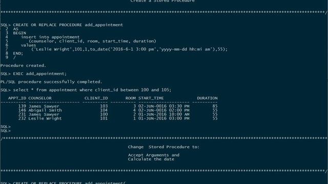 Stored Procedure to Insert a Record смотреть онлайн