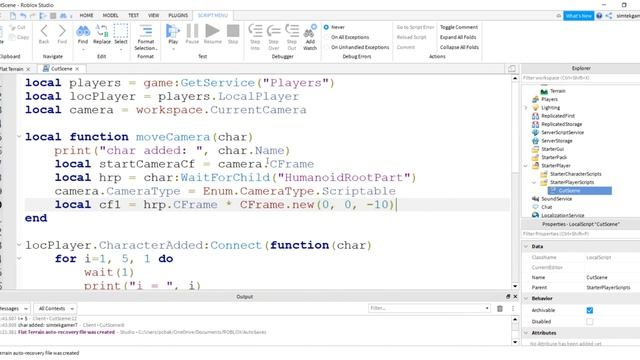 How to Create a Cutscene in Roblox смотреть онлайн