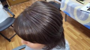 Окрашивание волос в коричнево-пепельный ,5/71,Эстель принс.