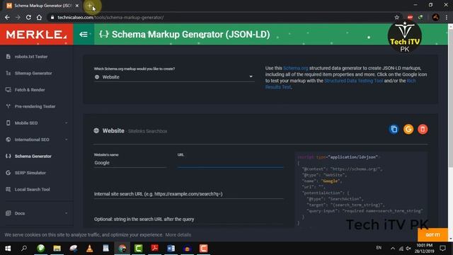 Json Schema Generator using technical seo generate structured markup data SEO exercise 3 | Tech iTV смотреть онлайн