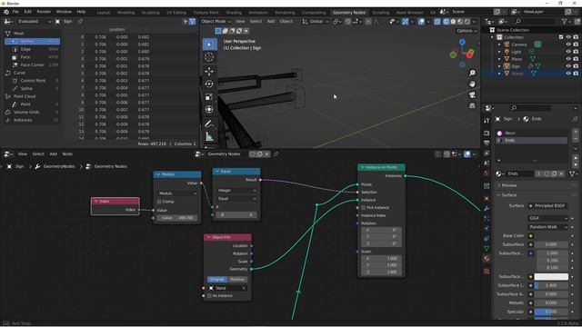 I Saw the Sign! Neon Sign Generator in Blender Geometry Nodes смотреть онлайн