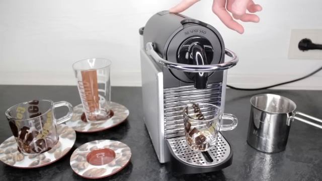 Nespresso Pixie | Electric Aluminium De'Longhi EN 125S смотреть онлайн