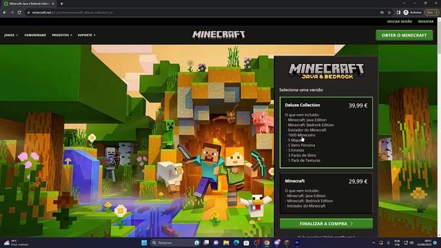 Como ter MINECRAFT ORIGINAL DE GRAÇA NO PC! (2024) *4 MANEIRAS* смотреть онлайн