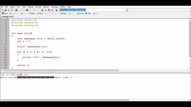 7. ASCII table and strings смотреть онлайн