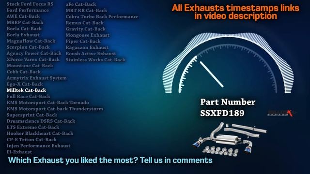 Ford Focus RS Exhaust Sound ? Stock,Compilation,Flames,Armytrix,Modified,Straight Pipe,Review,MBRP+ смотреть онлайн