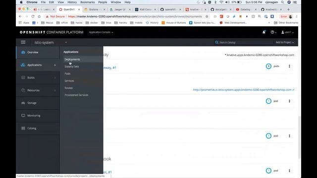 Knative Installation on Openshift 3.11 смотреть онлайн