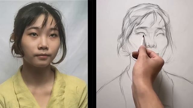 Blocking in a Portrait – How to Draw Portraits смотреть онлайн