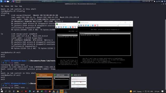 Home-Lab Part2 (Creating a persistent backdoor and pivoting) смотреть онлайн