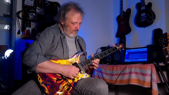 GUITAR COVER * YES * 90125 (Trevor Rabin) "CINEMA" Harley Benton Guitar kit diy смотреть онлайн