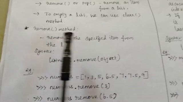 Python: Built in List Methods смотреть онлайн