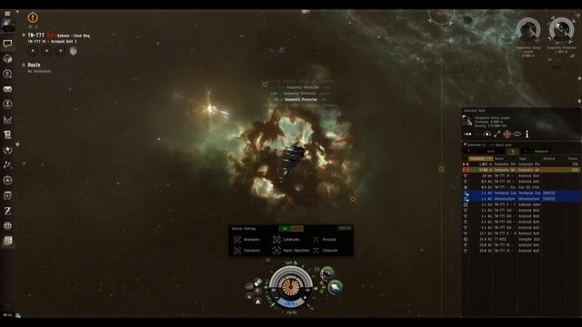 EVE Basics: Asteroid Belt Ratting In A Catalyst смотреть онлайн