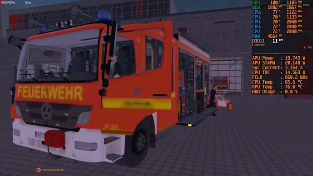 The Firefighting Simulation 2 Gameplay | AMD Ryzen 3 3200U Vega 3 смотреть онлайн