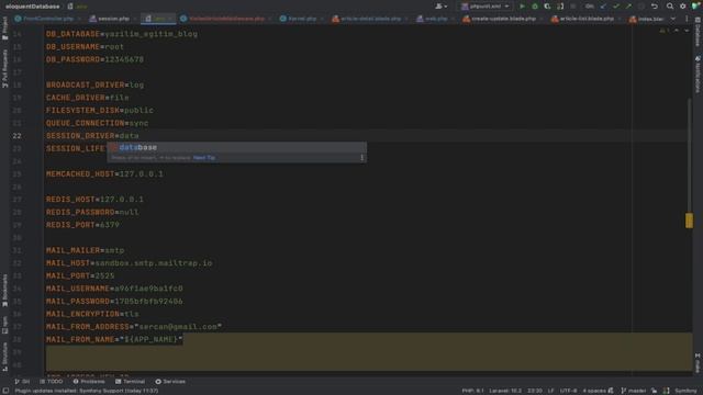 Laravel Dersleri: 82 -YEBP: Session Kullanarak Makale Önerisinde Bulunma & Session Redis & Redis UI смотреть онлайн