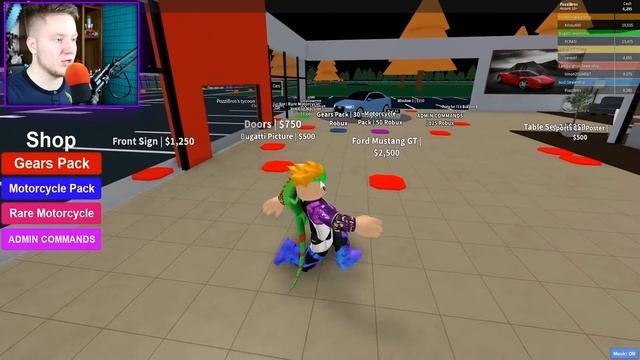 КРУТЫЕ ТАЧКИ В МОЁМ МАГАЗИНЕ! | Roblox смотреть онлайн