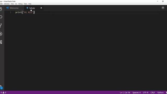 python [2] - Your First Code смотреть онлайн