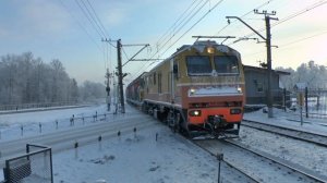 ТЭС-ПСС-1К-016 со снегоуборочной машиной