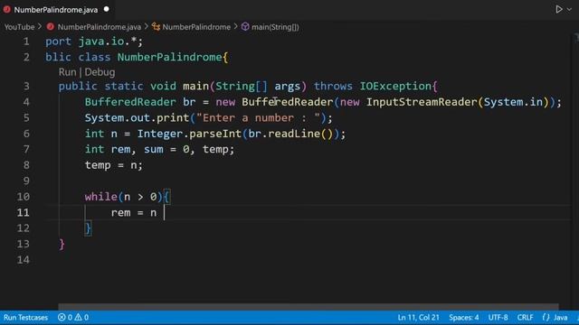 Check a number is Palindrome or not | Easy Coding смотреть онлайн