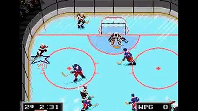 NHL '94 for Genesis: Winnipeg @ Chicago смотреть онлайн