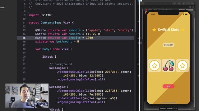 Improving the SwiftUI Slots App смотреть онлайн