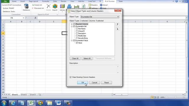 OSIsoft: Build an Enumeration Set with PI AF Builder Excel Add-in. v2010 R3 смотреть онлайн