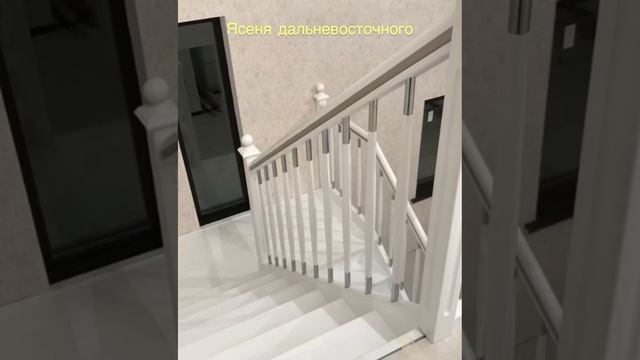 Белоснежная лестница из ясеня дальневосточного смотреть онлайн