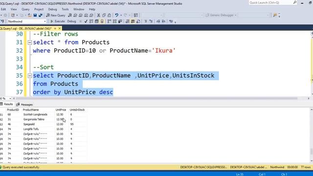 12- Order By (Sort) in SQL смотреть онлайн