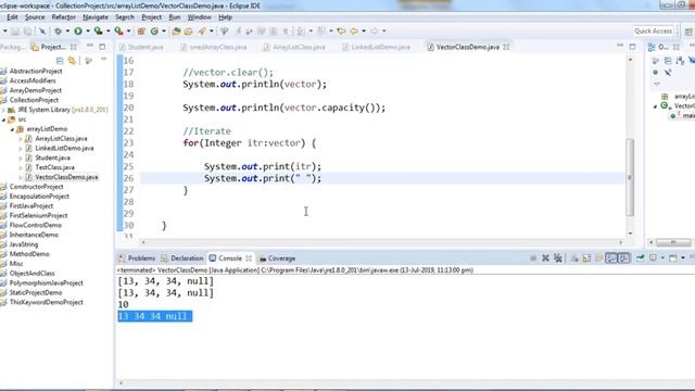 Java for Selenium | Part25 | What is Vector and Stack Class in Java? смотреть онлайн