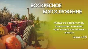 Воскресное богослужение (16 октября 2022)  Церковь «Благодать» Калуга