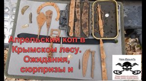 Апрельский коп в Крымском лесу. Что можно найти и кого встретить в горах Крыма
