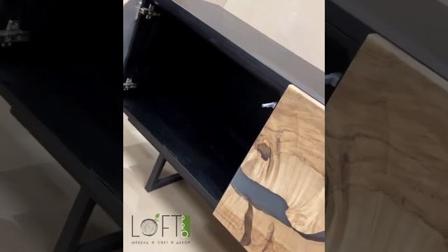 Эксклюзивная тумба из массива Карагача смотреть онлайн