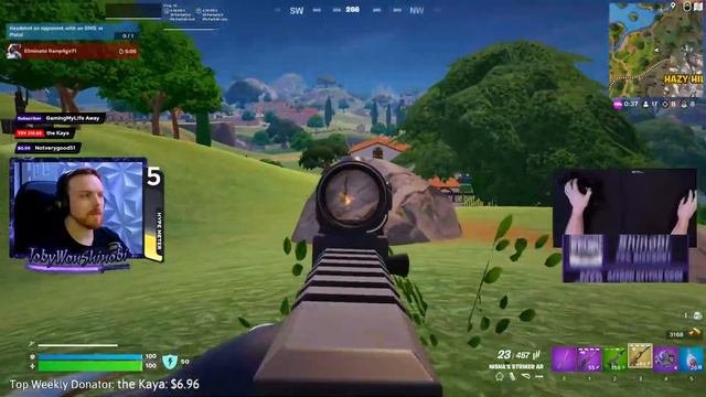 Shinobi Unleashed! Fortnite Zero Build SOLOS LIVE - (we're back!!) смотреть онлайн