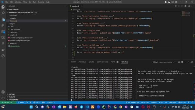 Group 6 - Build & Deploy Full Project with Docker swarm on Ubuntu Server смотреть онлайн