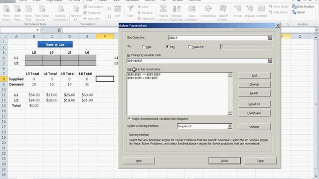 MS Excel: Solver Add-In Demonstration смотреть онлайн
