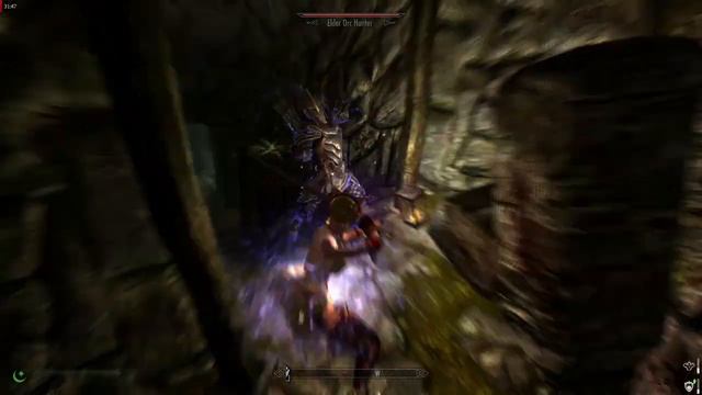 Skyrim -Cracked Tusk Keep - Mehrunes' Razor смотреть онлайн