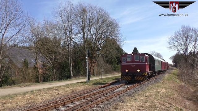 Der Heide-Express Unterwegs Auf Der OHE Zw. Lüneburg & Winsen Luhe