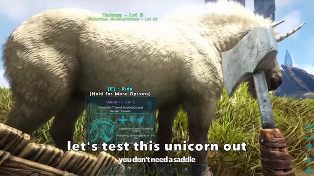 Apparently UNICORNS EXIST | Sunshine The Unicorn | ARK: Survival Evolved PART 11.5