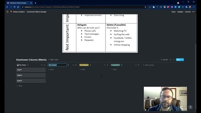 Building an Eisenhower Matrix in Notion смотреть онлайн
