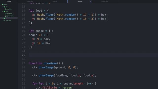 Игра Змейка на чистом JavaScript и HTML5 за 45 минут! смотреть онлайн