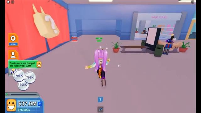 [Let's play] Торговый магнат Строю 7 этаж Роблокс / Mall Tycoon 7 Floor Roblox смотреть онлайн